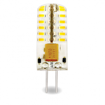 Лампа светодиодная  2,5W G4 6000К 150Лм 12V AC/DC силикон (LED OPTI G4-2,5W-WW SL) VKL 