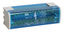 Шина нулевая на DIN рейку 2x15 L+PEN (в корпусе) IEK