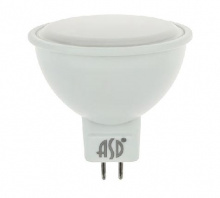 Лампа светодиодная  5,5W GU5.3 MR16 4000К 495Лм LED-JCDR-standart 160-260V ASD
