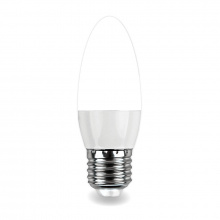 Лампа светодиодная 10W E27 C37 СВЕЧА 3000К 720Лм (LED OPTI С37-10W-E27-N) VKL