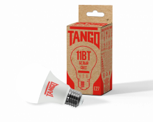 Лампа светодиодная 11W E27 A55 ГРУША 4000К 800Лм (ЛОН) (LED-А55-11W-E27-4000К) TANGO