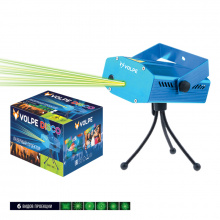 Лазер проектор 6 тип проекции микрофон регуляция скорости вращения лазера и частоты пульсации Uniel