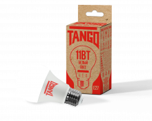 Лампа светодиодная 11W E27 A55 ГРУША 4000К 800Лм (ЛОН) (LED-А55-11W-E27-4000К) TANGO