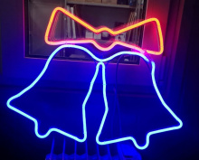 Светодиодная уличная фигура "Колокольчики" RGB M