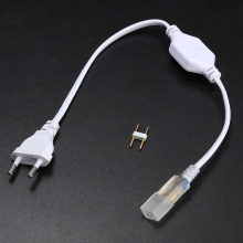 Сетевой шнур для светодиодной ленты SMD5050 (220V) с иглой (игла широкая) 8мм