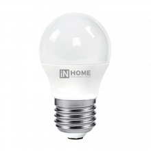 Лампа светодиодная 11W Е27 G45 ШАР 6500К 830Лм IN HOME