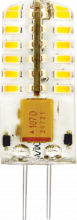 Лампа светодиодная  4W G4 6000К 12V AC/DC силикон 13х37 (LED PREMIUM G4-12V-4W-WW SL) VKL
