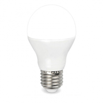 Лампа светодиодная 11W E27 A55 ГРУША 4000К 950Лм (ЛОН) (LED OPTI А55-11W-E27-W) VKL  