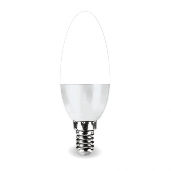 Лампа светодиодная  5,5W Е14 С37 СВЕЧА 3000К 440Лм (LED OPTI C37-5,5W-E14-N) VKL  