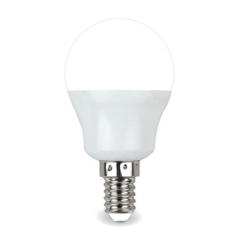 Лампа светодиодная  8,5W Е14 G45 ШАР 3000К 560Лм (LED OPTI G45-8,5W-E14-N) VKL 