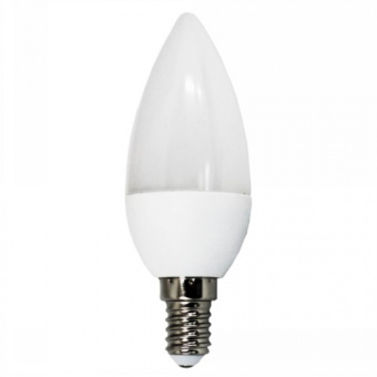 Лампа светодиодная  7W Е14 C37 СВЕЧА 4000К 380Лм (LED C37-7W-E14-W) TANGO 