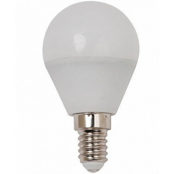 Лампа светодиодная 10W E14 G45 ШАР 4000К 720Лм (LED OPTI G45-10W-E14-W) VKL 