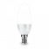Лампа светодиодная  5W Е14 С37 СВЕЧА 3000К 450Лм прозрачная (LED OPTI FLM-C35-5W-E14-N) VKL  