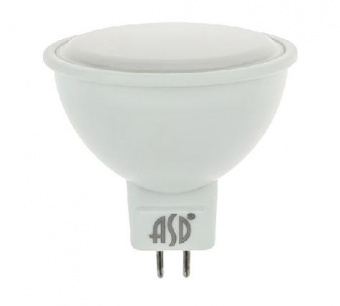 Лампа светодиодная  5,5W GU5.3 MR16 4000К 495Лм LED-JCDR-standart 160-260V ASD 