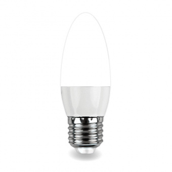 Лампа светодиодная 10W E27 C37 СВЕЧА 3000К 720Лм (LED OPTI С37-10W-E27-N) VKL 