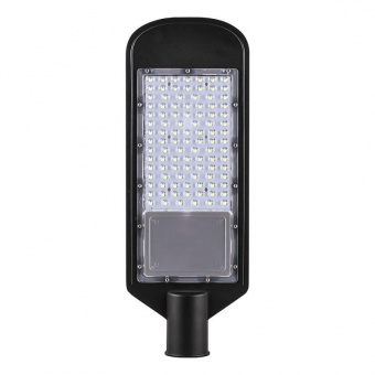 Уличный светодиодный светильник 100W 6400К 10000Лм IP65 AC230V/50Hz черный FERON 